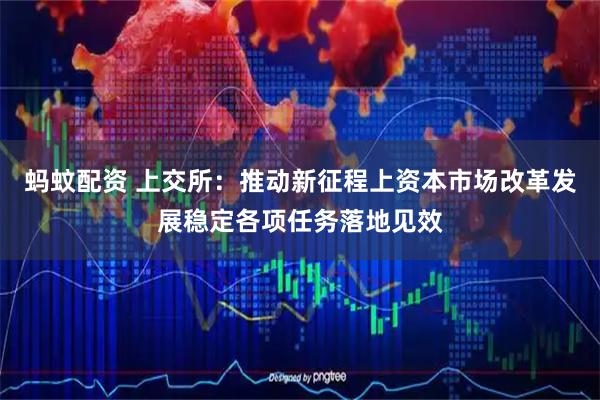 蚂蚊配资 上交所：推动新征程上资本市场改革发展稳定各项任务落地见效