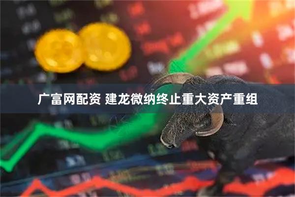 广富网配资 建龙微纳终止重大资产重组